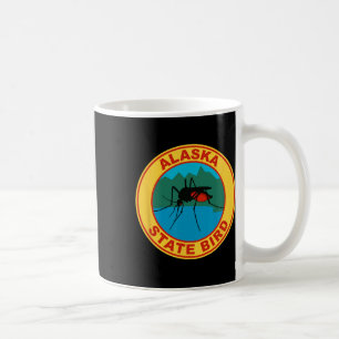 Lustige Alaska Staatsvogel Mücke Kaffeetasse