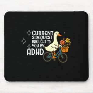 Lustige alberne Gans aktuelle Nebenquest wurde geb Mousepad