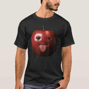 Lustige Alberne KI-Apple Gen-Z-Meme-BrainRot-Humor T-Shirt