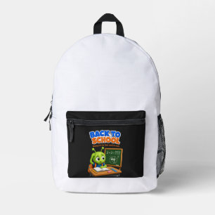 Lustige Alien-Mathematik-Kämpfe Zurück zur Schule  Bedruckter Rucksack