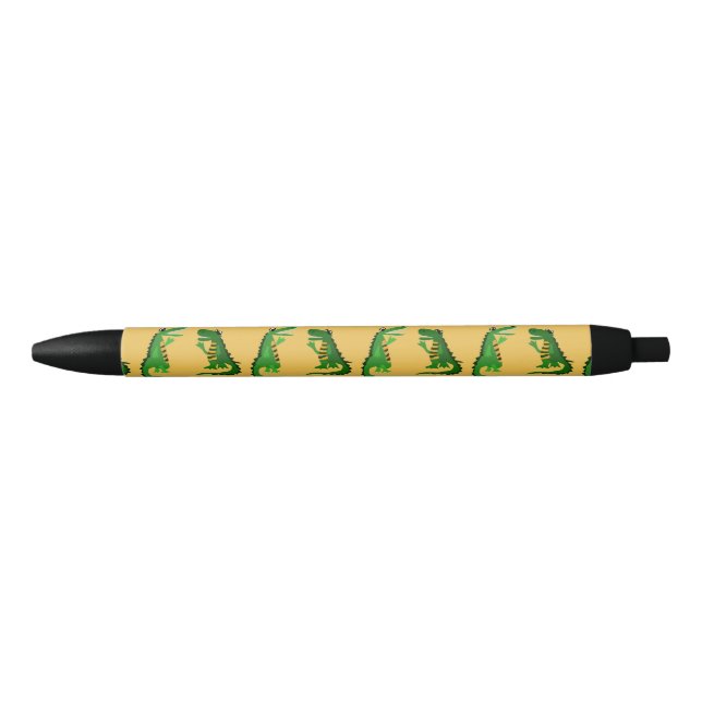 Lustige Alligatoren, die Tinten-Stift sprechen Kugelschreiber (Vorderseite)