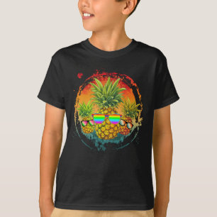 Lustige Ananas Sommer Stimmung T-Shirt