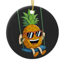 lustige Ananas-Swinger-Ornamente