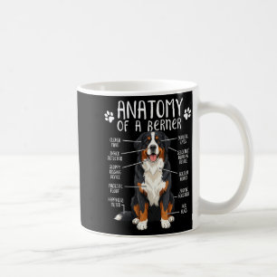 Lustige Anatomie Berner Sennenhund Süßer Berner Li Kaffeetasse