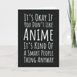 Lustige Anime Karten für Otaku Manga Liebhaber Hum