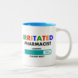 Lustige Apotheker-Laden-T - Shirts Zweifarbige Tasse