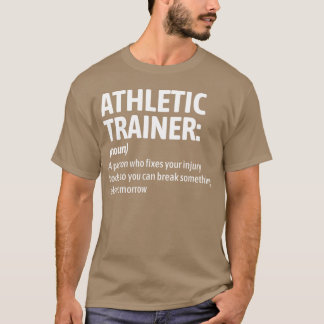 Lustige Athleticrainer-Definition Verletzung Fier T-Shirt
