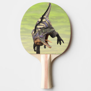 Lustige Aucasaurus-Brüllende Prähistorische Dino-K Tischtennis Schläger