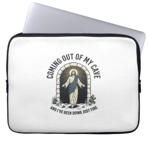Lustige Auferstehungshöhle Zitat Vintage Gravur De Laptopschutzhülle
