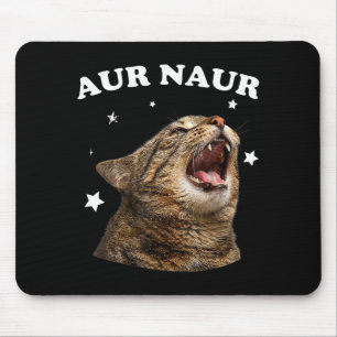 Lustige Aur Naur Katze Stil Oh Nein Überraschte Ka Mousepad