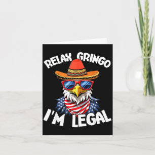 Lustige Aussage entspann dich ich bin legal usa ad Karte