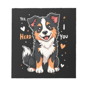 Lustige Australian Shepherd Mom Geschenke Aussie J Notizblock