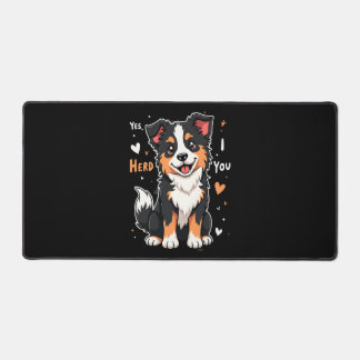 Lustige Australian Shepherd Mom Geschenke Aussie J Schreibtischunterlage