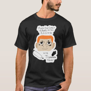 Lustige autistische Beratung zur Vermeidung von Au T-Shirt