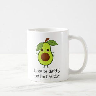 Lustige Avocado-molliges aber gutes Fett Kaffeetasse