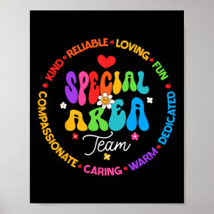 Lustige Back To School Lehrer Danksagungs-Special Poster