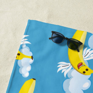 Lustige Banana Fruchtliebhaber Geschenke Essen Hum Strandtuch