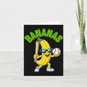 Lustige Banane Langarm  Karte