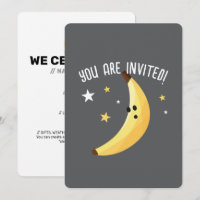 Lustige Banane Wortspiel Party Muster farbenfroh -