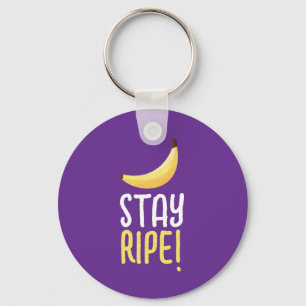 Lustige Banane Wortspiel Party Muster farbenfroh - Schlüsselanhänger