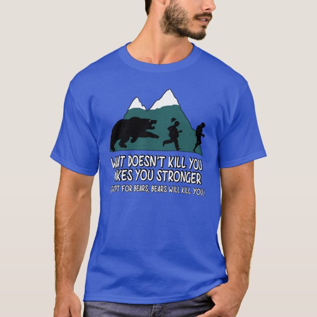 Lustige Bären T-Shirt (Vorderseite)