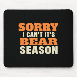 Lustige Bärenjagd Mousepad