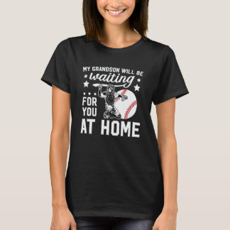 Lustige Baseball Catcher Oma Baseball Catcher Gr T-Shirt