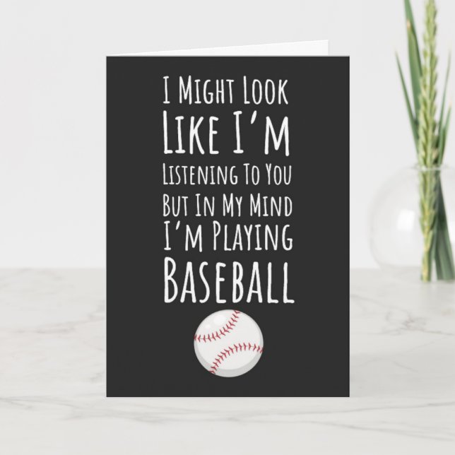 Lustige Baseballkarten Sportler Mannschaft Fänger Karte (Vorderseite)
