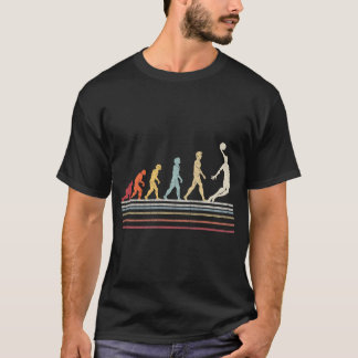Lustige Basketball-Evolution des Mannes Sport Retr T-Shirt