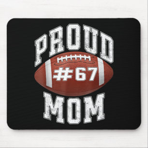 Lustige Basketball-Mama 67 Meme Stolz Mama Design Mousepad