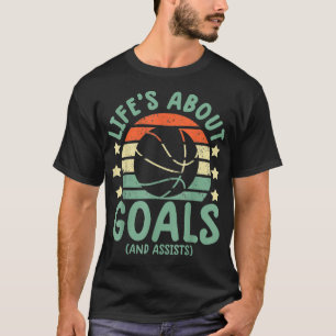 lustige Basketball-Shirts Jungs leben über Tore un T-Shirt