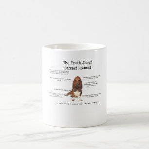 lustige Basset-Tasse Kaffeetasse