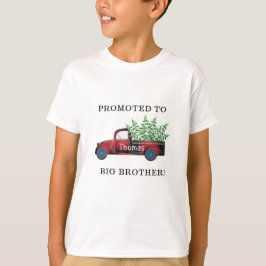 lustige Beförderung zum großen Bruder Weihnachtswa T-Shirt