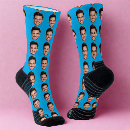 Lustige benutzerdefinierte Socken mit Ihrem Foto
