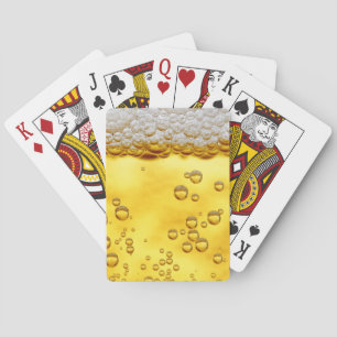 Lustige benutzerdefinierte Spielkarten Bier