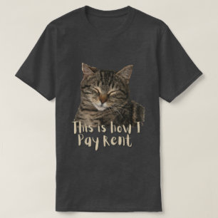 Lustige benutzerdefinierte süße Katze, so zahle ic T-Shirt