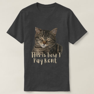 Lustige benutzerdefinierte süße Katze, so zahle ic T-Shirt