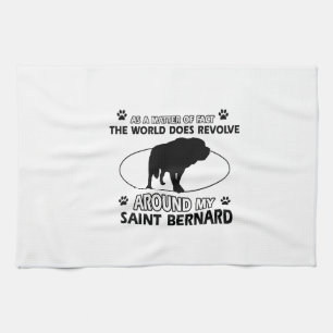 lustige BERNHARDINER-Entwürfe Handtuch