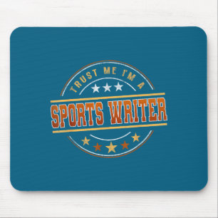 Lustige Berufs-Quote Ich bin ein Srts-Autor Mousepad
