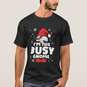 Lustige beschäftigte Gnom-Familie passende Gruppe T-Shirt