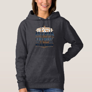 Lustige Besitzerzitat Vintage-Vektordesign_1 Hoodie