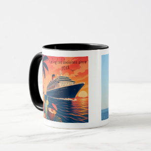 Lustige beste Freunde Kreuzfahrt individuell Tasse