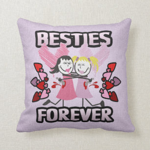 Lustige BESTE FREUNDIN beste Freunde für immer Kissen