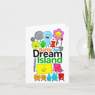 Lustige Bfdi-Grafiken für Kids Battle For Dream Karte