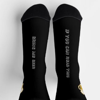 Lustige Biersocken für Männer Socken