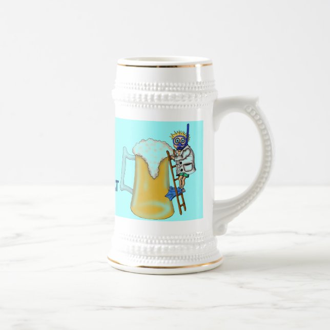 Lustige BiertauchTasse Bierglas (Rechts)