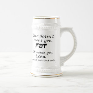 Lustige Bierzitatwitzneuheit Stein-Slogan-Tassen Bierglas