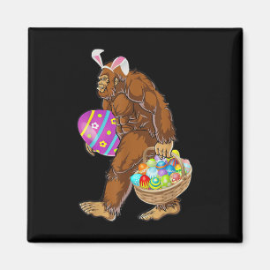 Lustige Bigfoot-Jagd nach Ostereiern  Magnet