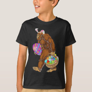Lustige Bigfoot-Jagd nach Ostereiern T-Shirt