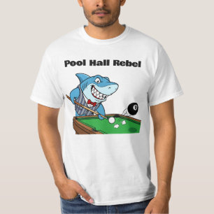 Lustige Billard Pool Hall Rebell T-Shirt
